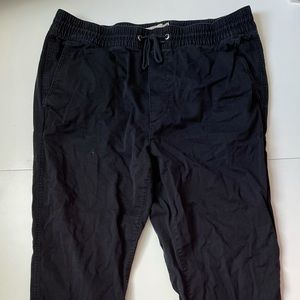 black h&m cargo pants